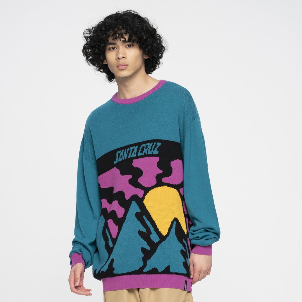 [SCA-CRW-1137] CREW VISTA KNIT (S, Verdigris)