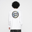 Tee L/S Holo Flamed Dot