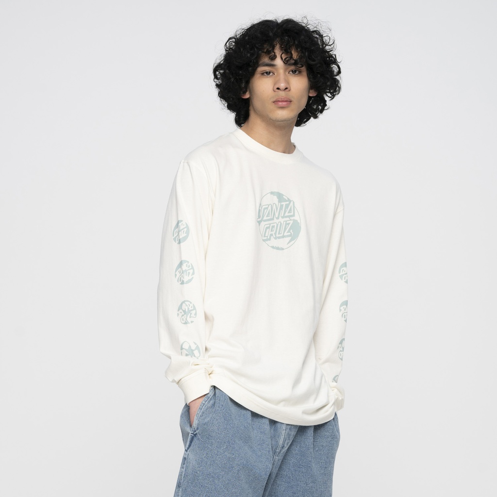 [SCA-LTE-1532] Tee L/S Planet Dot Front (S)