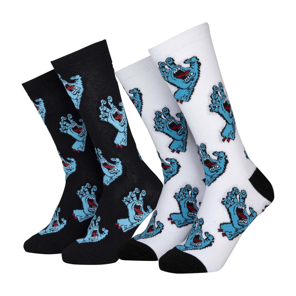 [SCA-YSK-0006] Youth Socks Multi Hand (2 Pack)
