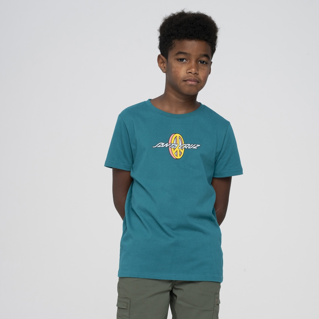 Youth Tee Peace Strip