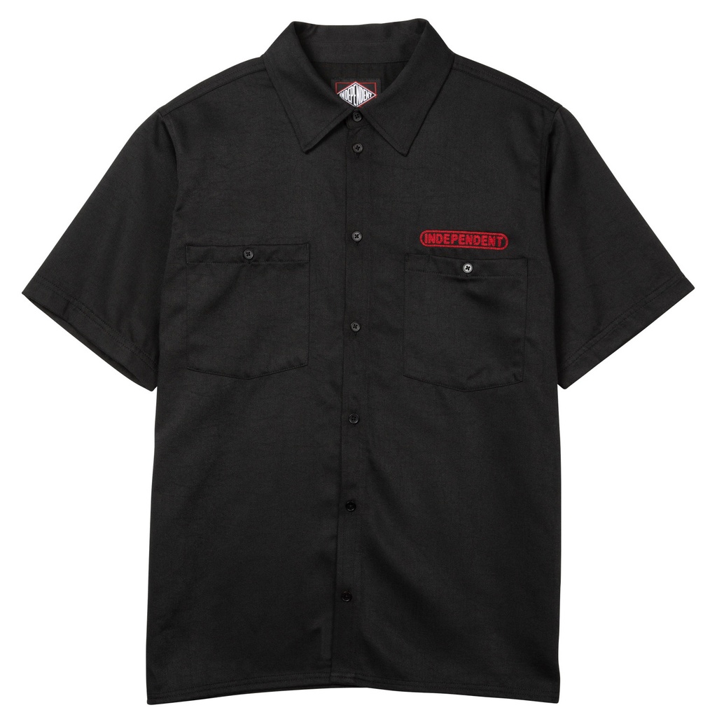 [INA-SHT-0198] Shirt Baseplate Work (Black, M)