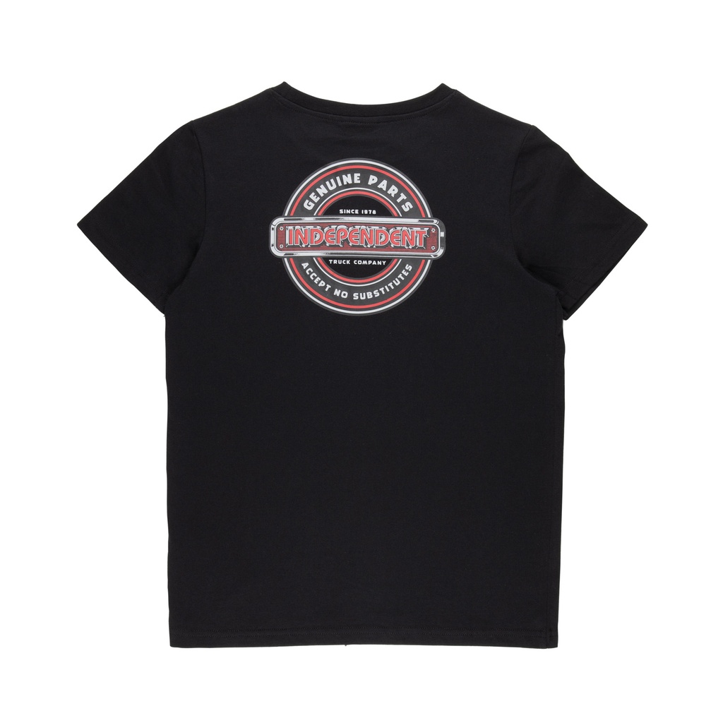 [INA-YTE-0436] YOUTH TEE ACCEPT NO SUBSTITUES TEE (M, BLACK)