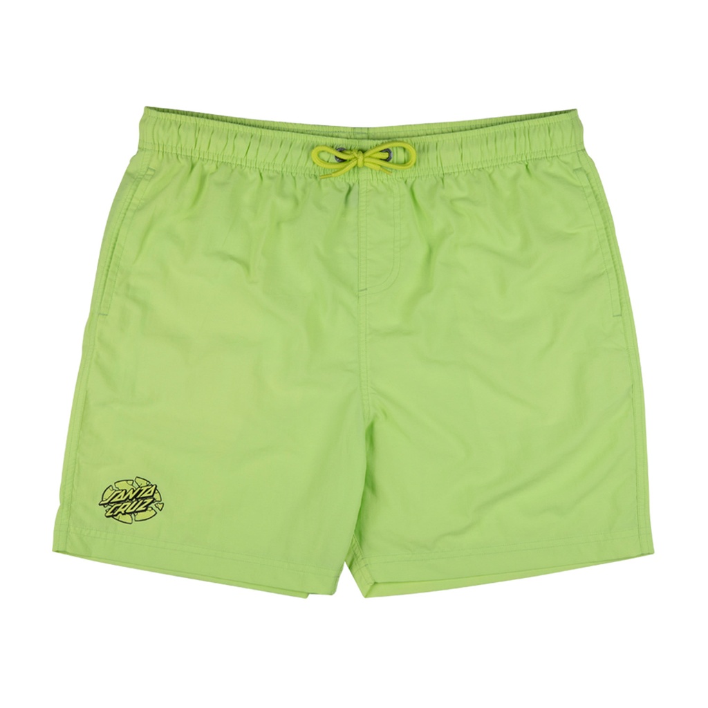 [SCA-SHR-4796] Swimshort Rigid Broken Dot (SAFETY YELLOW, M)
