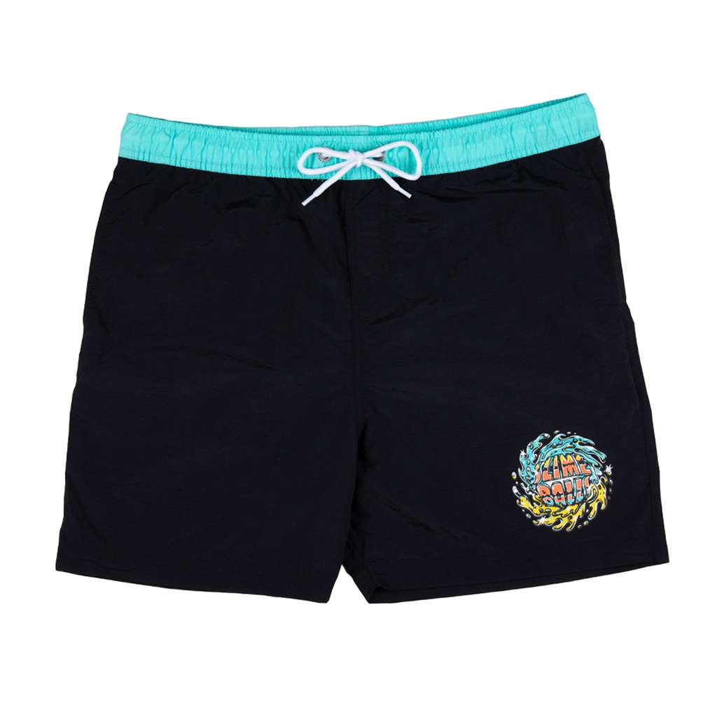 [SCA-SHR-4820] SWIMSHORT SB LOGO CHROME (S)