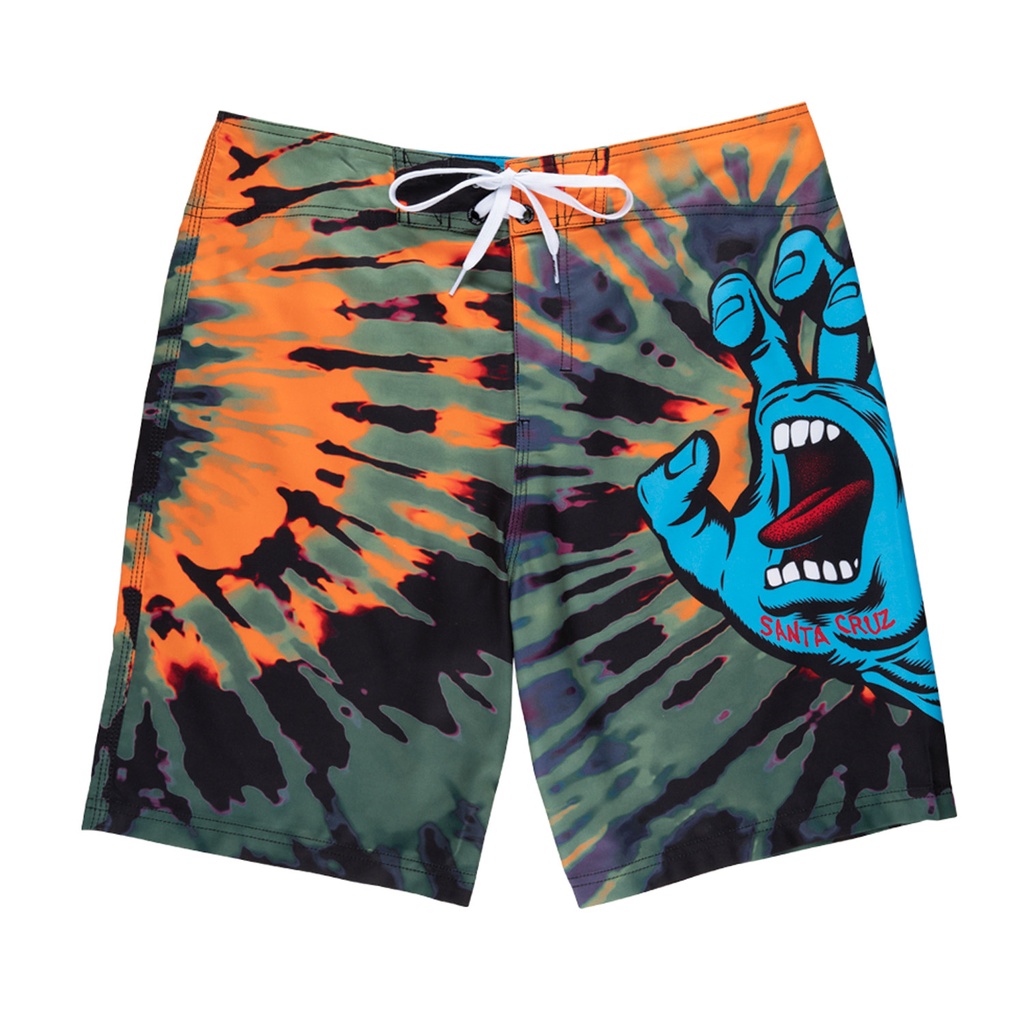 [SCA-SHR-4964] SWIMSHORT SCREAMING HAND BOARDSHORT (28, Black)