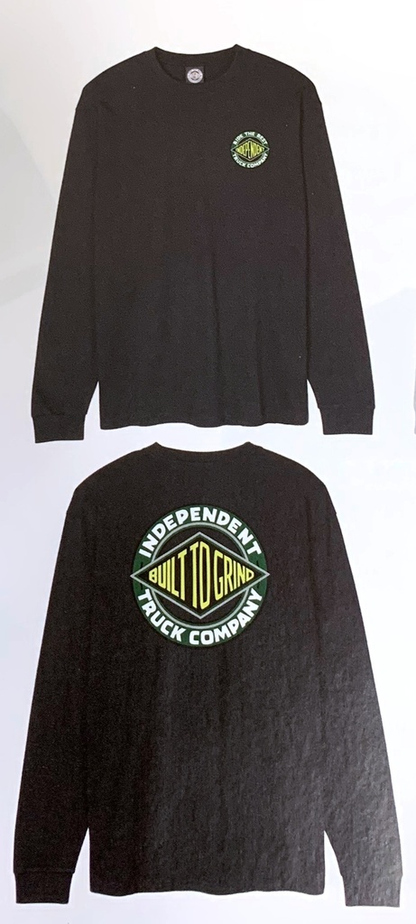 [INA-LTE-0531] Tee L/S Btg Summit Union (Black)