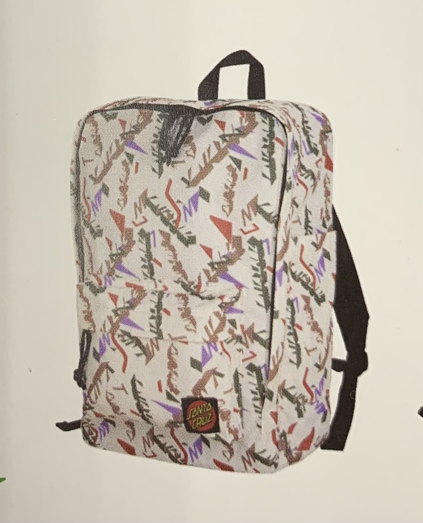 [SCA-BAG-0203] BAG CLASSIC LABEL BACKPACK