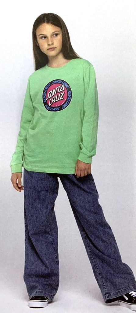 Youth Tee L/S Outer Ringed Dot