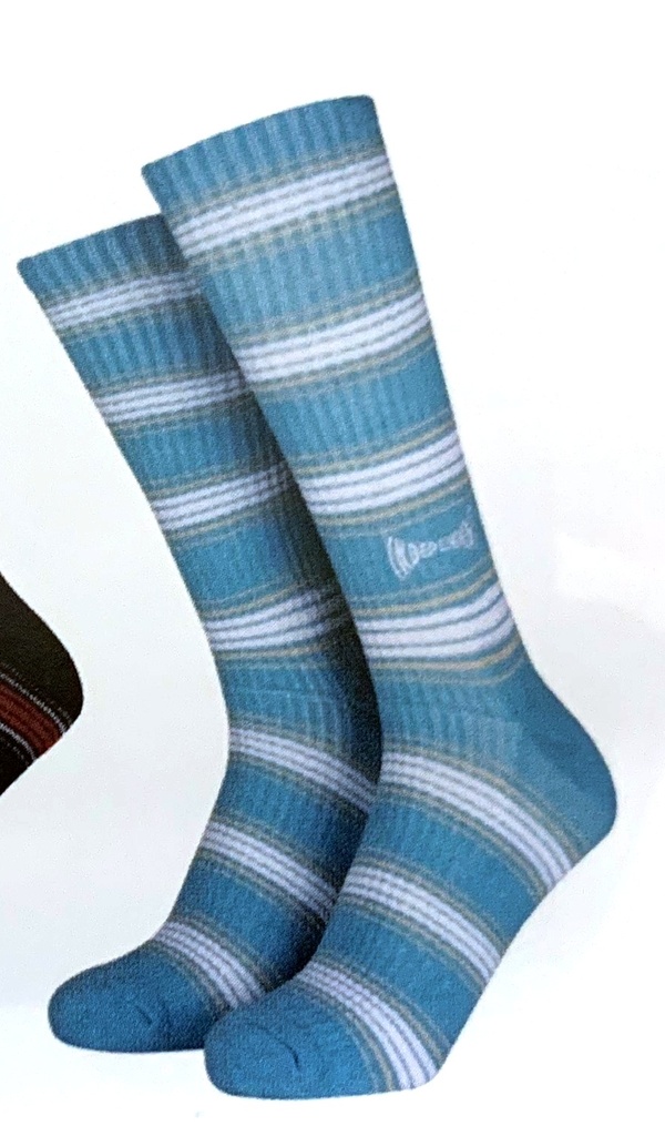 SOCKS SPAN PIN STRIPE