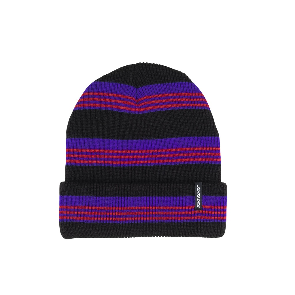 [SCA-BNE-0324] Beanie Seacliff (BLACK STRIPE)