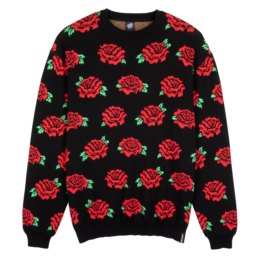 [SCA-CRW-1278] Crew Dressen Roses Knit (S)