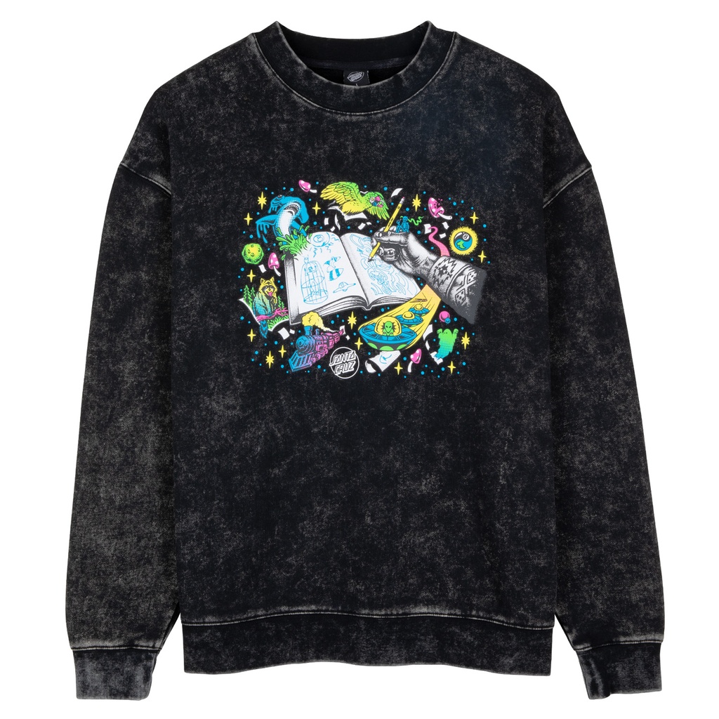 [SCA-CRW-1283] CREW WINKOWSKI VISION FRONT BLACK ACID (S)
