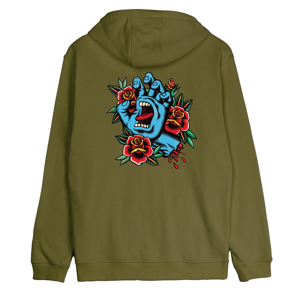 Zip Hood Screaming Flash