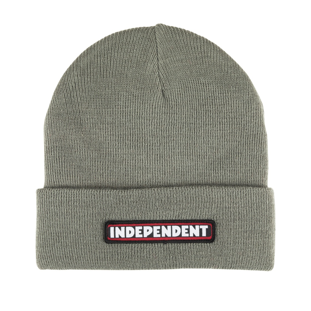 [INA-BNE-0138] Beanie Bar Logo (Cement)