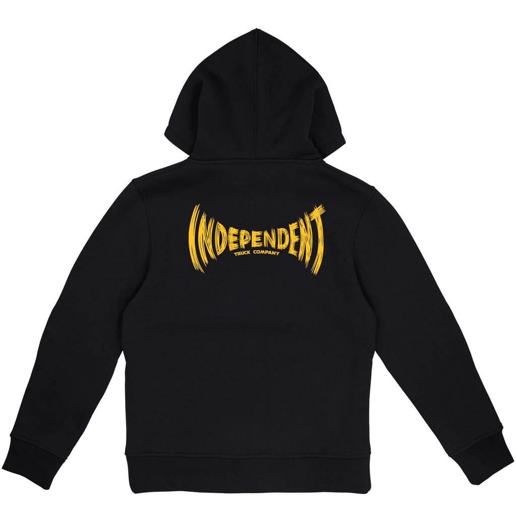 [INA-YHD-0264] YOUTH HOOD  CARVED SPAN (S, BLACK)