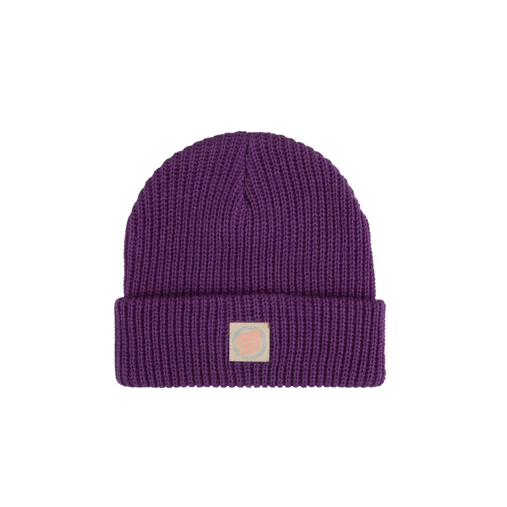 Women Beanie Check Alt Dot