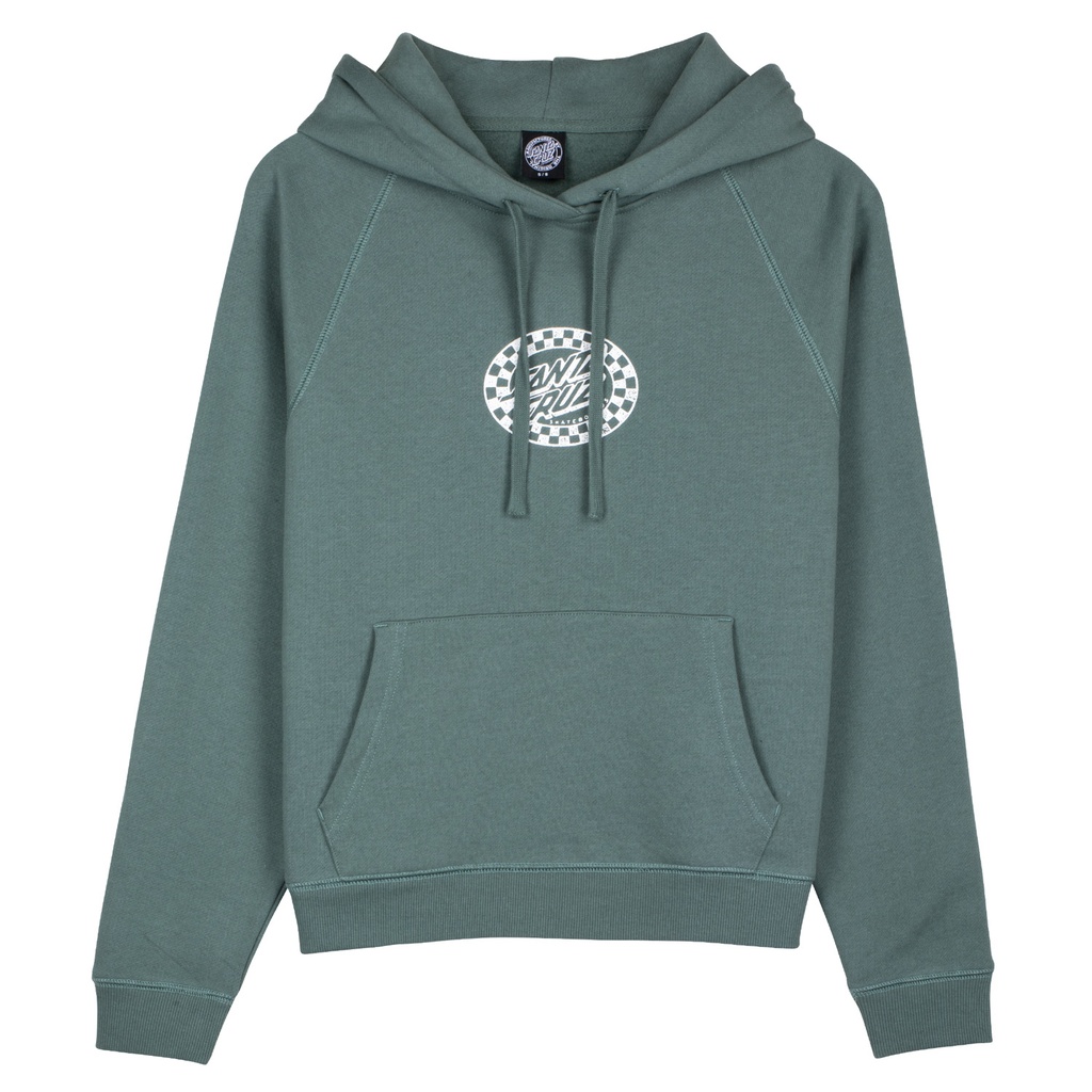 [SCA-WHD-0815] Hood Women Check Oval Mono Front (6)