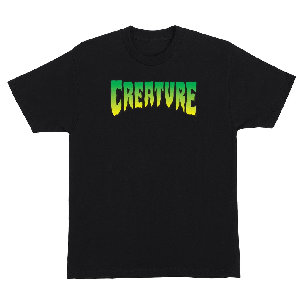 [4414300-7434] T-Shirt Creature Logo Heavyweight (Black, S)