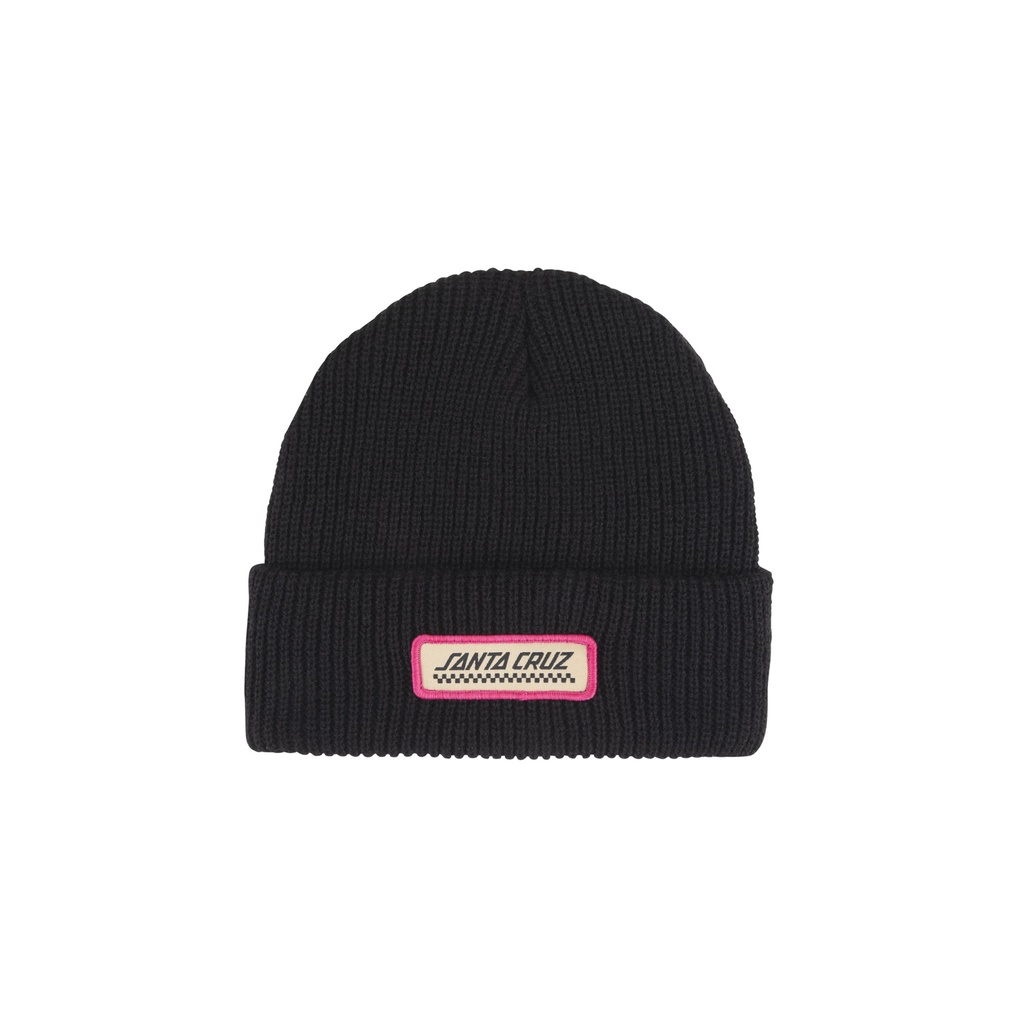 [SCA-YBE-0002] Youth Beanie Union Strip (Black)