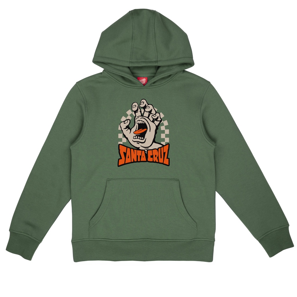 Youth Hood Check Gateway Hand Front