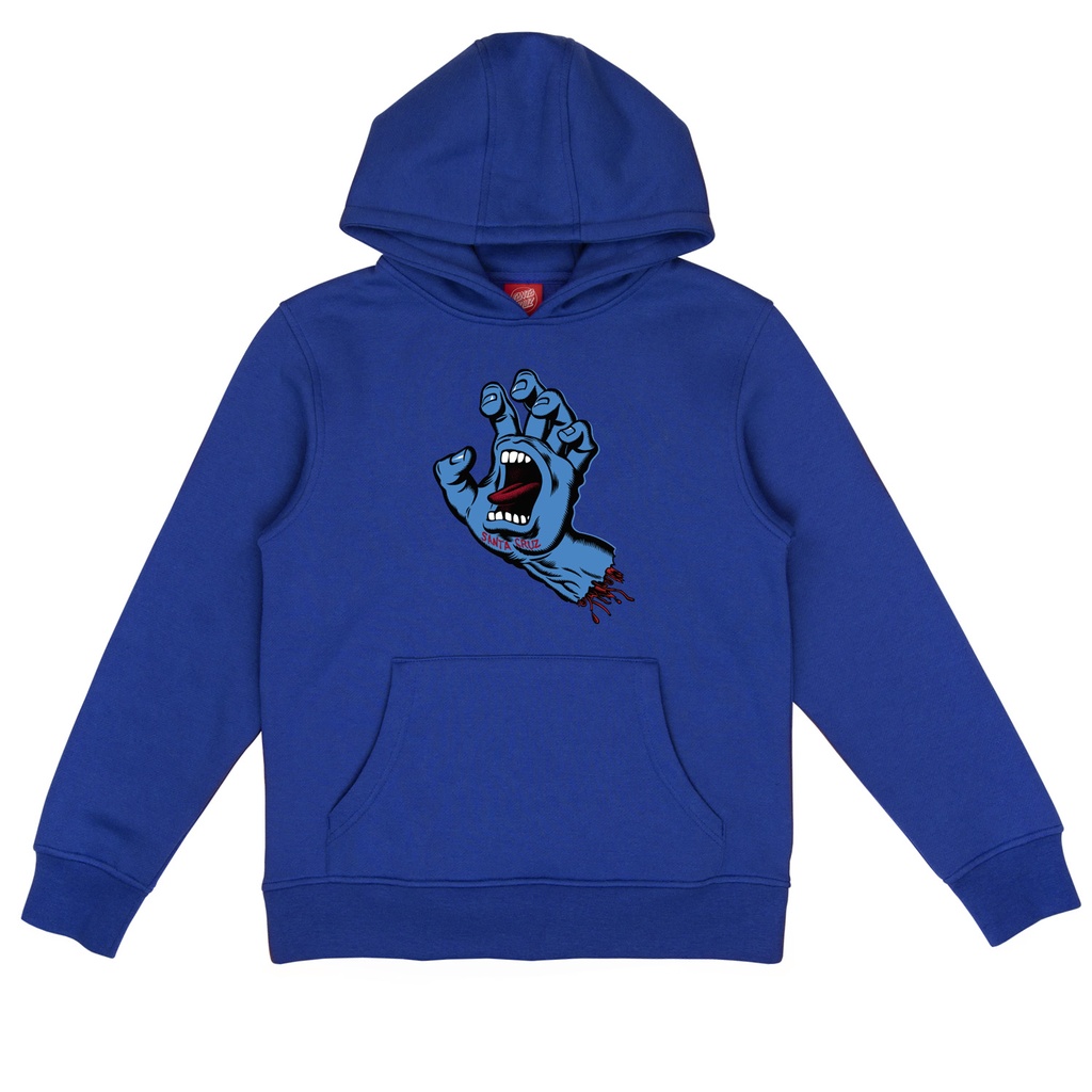 [SCA-YHD-0444] YOUTH HOOD SCREAMING HAND (S, COBALT)
