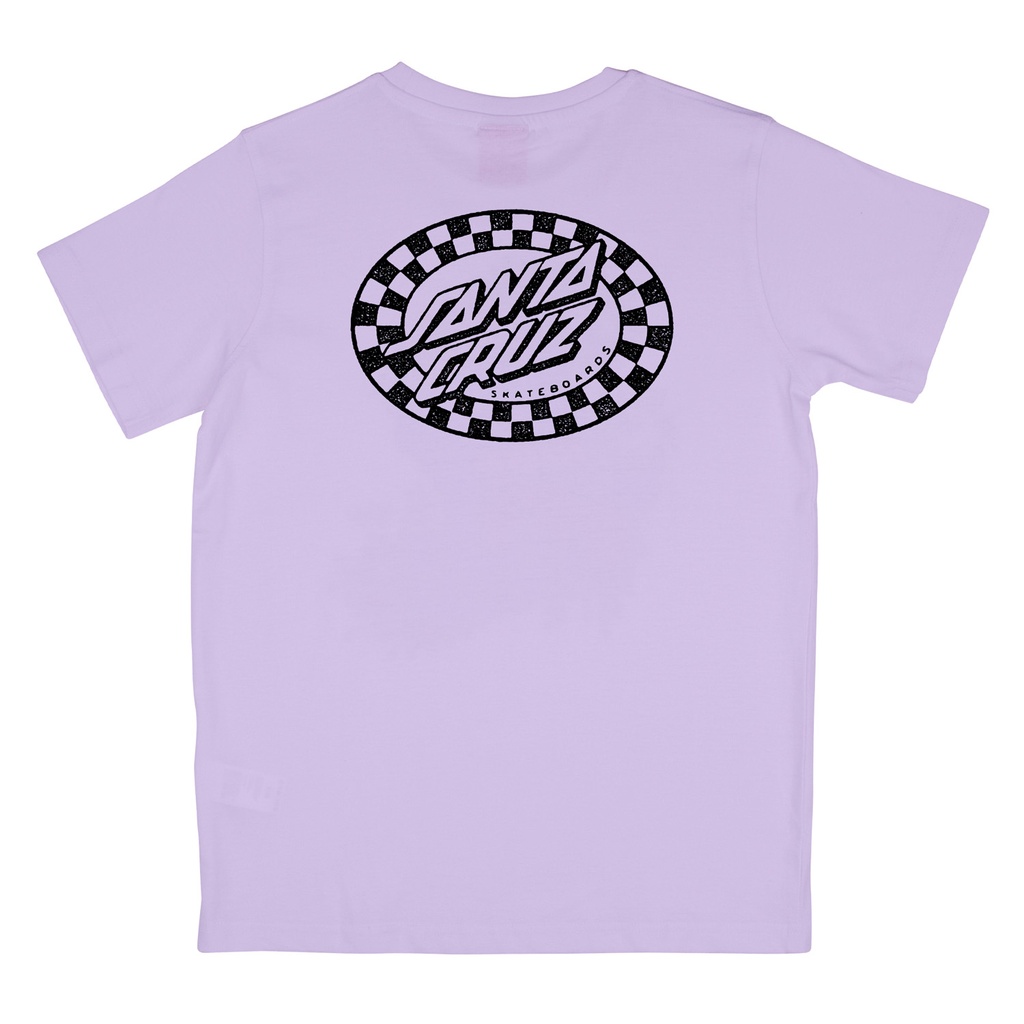 Youth Tee Check Oval Mono