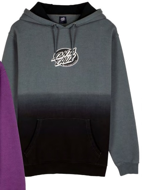 HOOD MONO LINED OVAL DOT FRONT