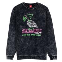 [SCA-CRW-1301] CREW ALL-NIGHTER BLACK ACID WASH (M)