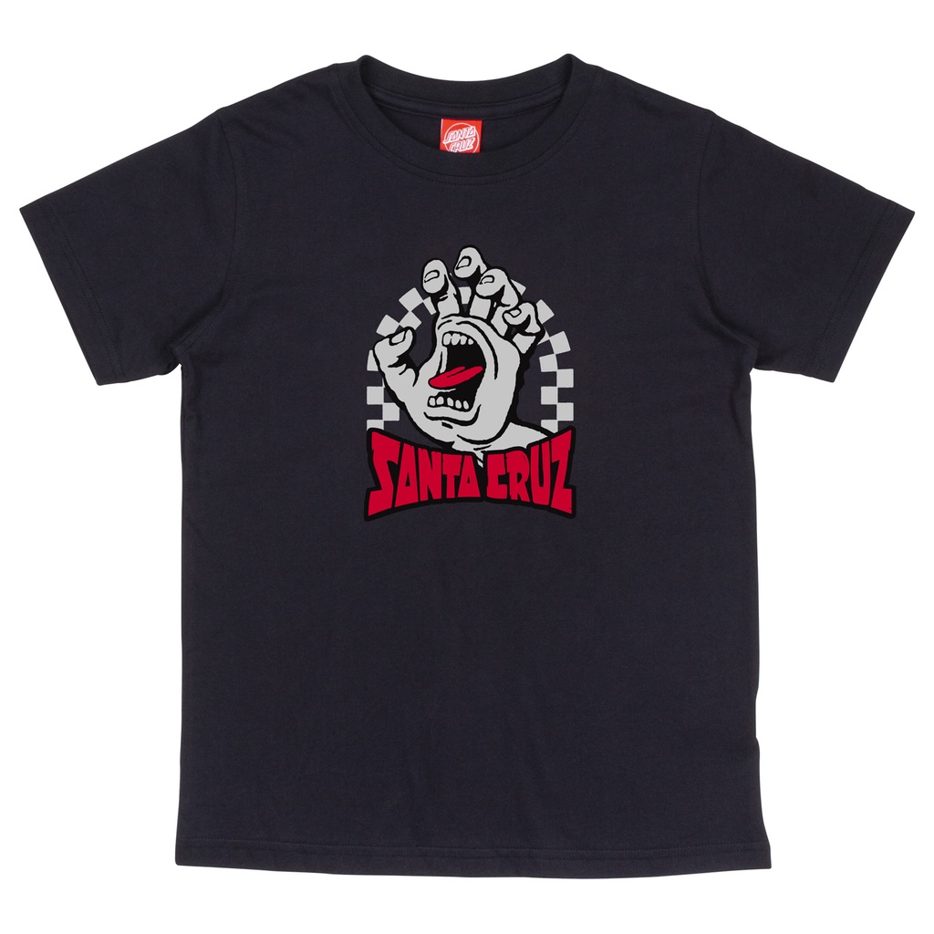 YOUTH TEE CHECK GATEWAY HAND FRONT