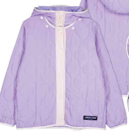 [SCA-WJA-0477] Jacket Women Yoko Liner DIG. Lavander (M)