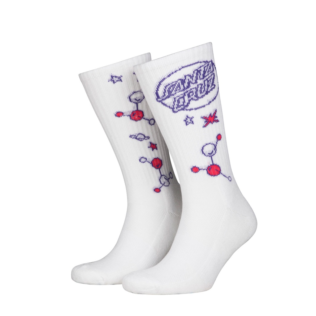 [SCA-WSK-0477] SOCKS WOMEN KNIBBS MINDS EYE (OPTIC WHITE)
