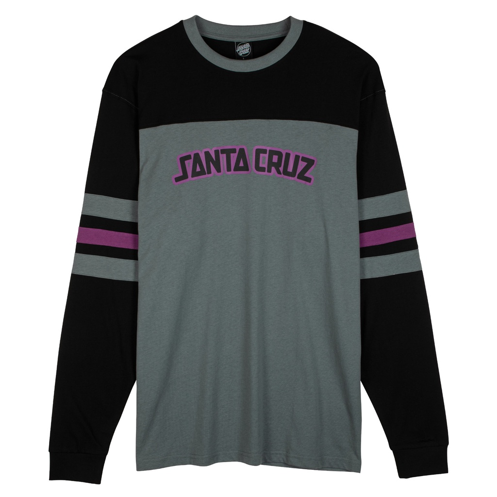 T-Shirt Arch Strip L/S (S, White)