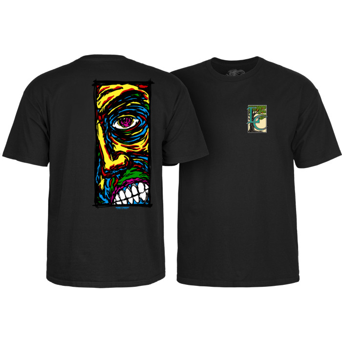 [CTMPPLCFXS] Tee Lance Conklin Face (Black, S)