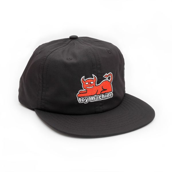 [CAPTM0079] Cap Devil Cat (Black)