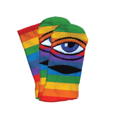 [SOCTM0046] Sect Eye Sock Rainbow