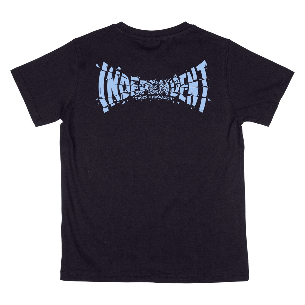 [INA-YTE-0476] YOUTH TEE SHATTERED SPAN (M, Black)