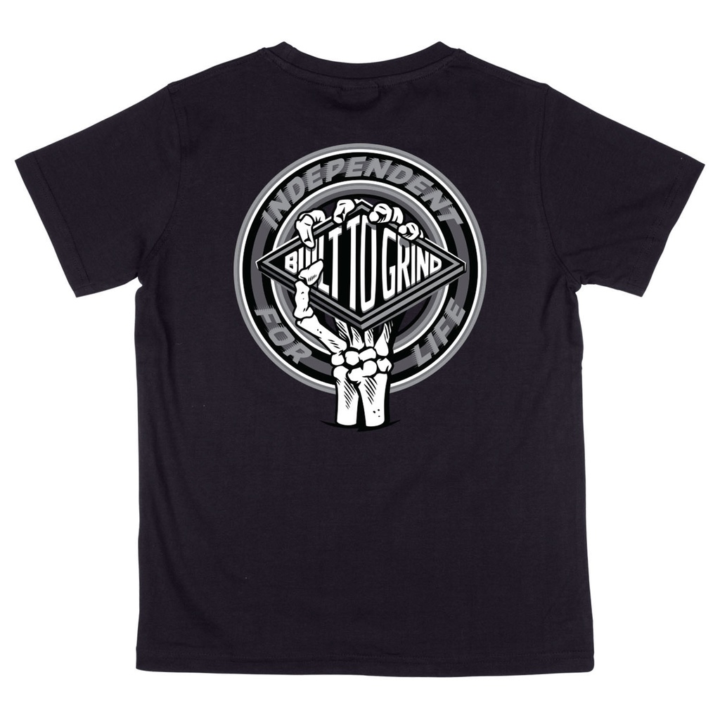 [INA-YTE-0479] YOUTH TEE FOR LIFE CLUTCH (S, BLACK)