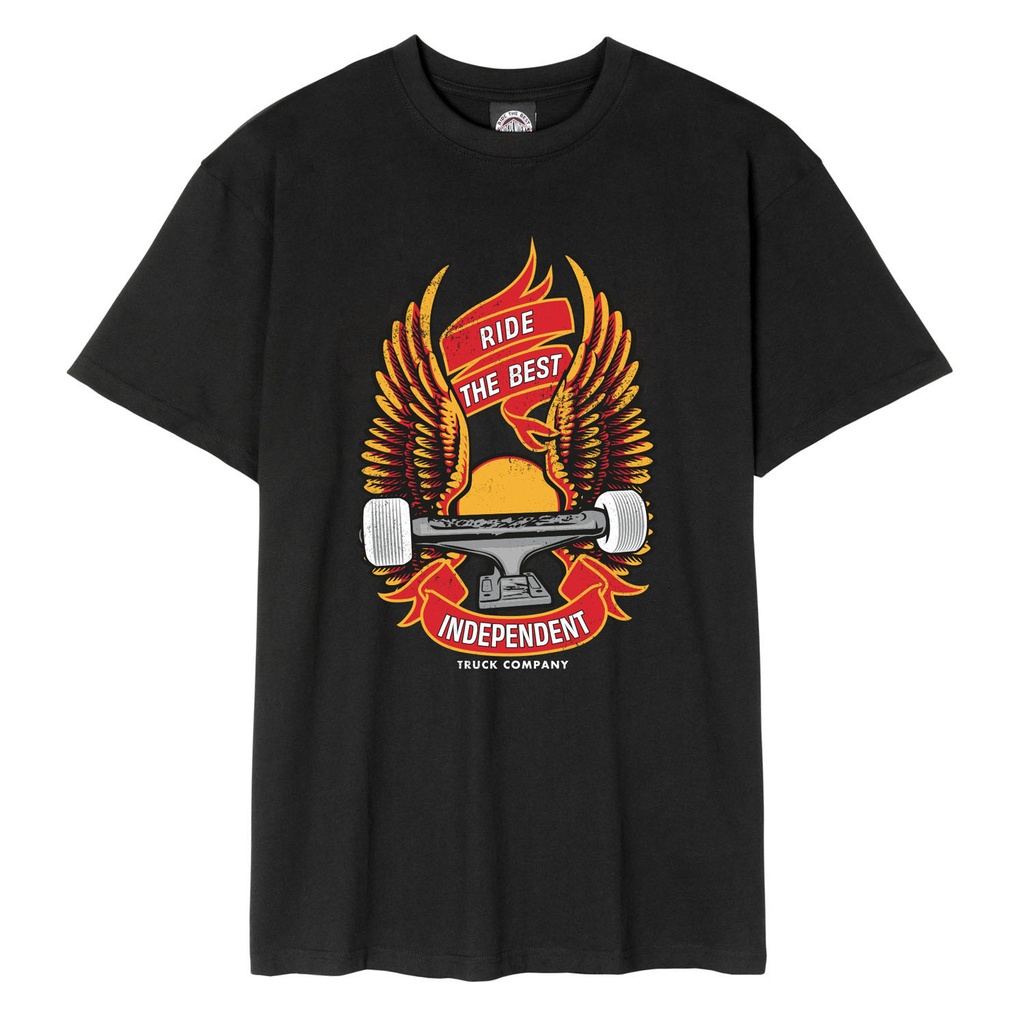 [INA-TEE-7102] Tee Ride Free (Black, S)