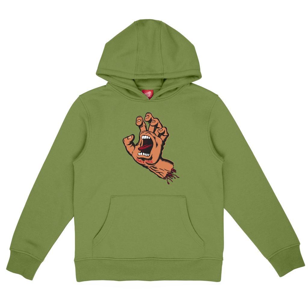 [SCA-YHD-0492] YOUTH HOOD SCREAMING HAND (S, APPLE)