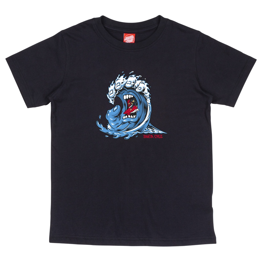 YOUTH TEE SCREAMING WAVE FRONT 