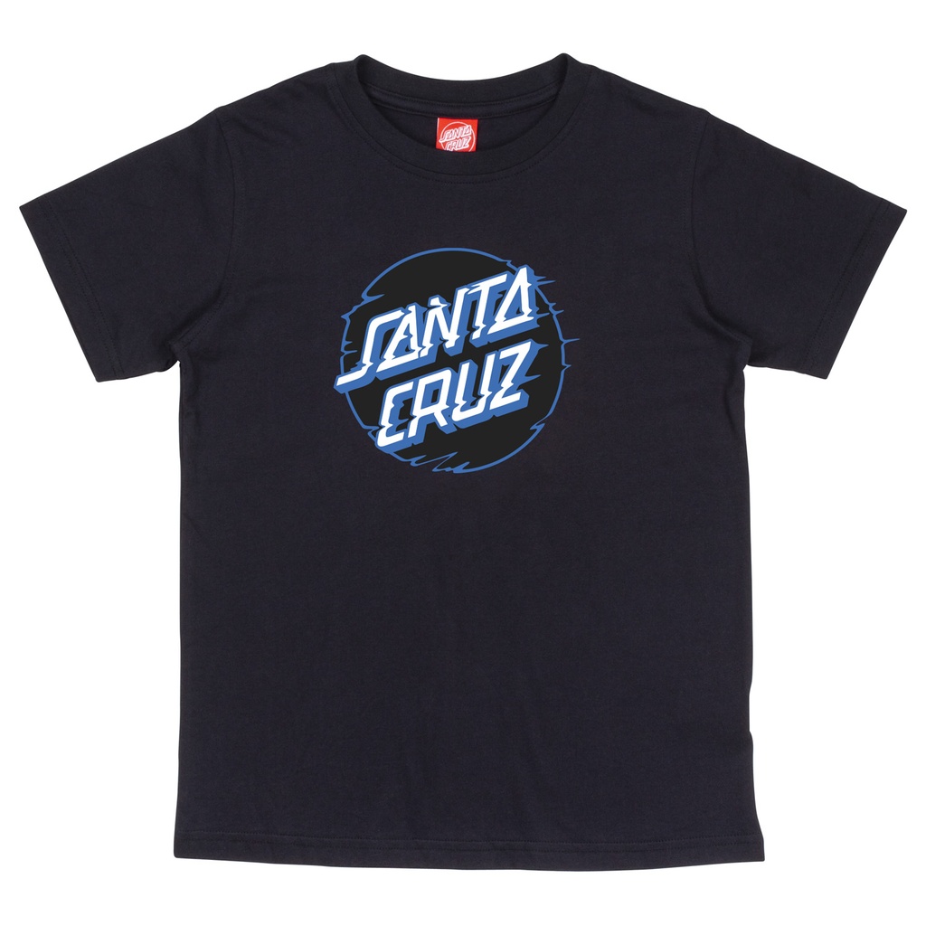 [SCA-YTE-1567] YOUTH TEE VIVID OTHER DOT FRONT  (S, Black)
