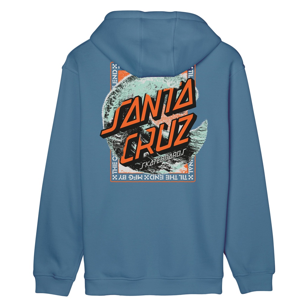[SCA-HDY-9753] Hood Breaker Dot (Dusty Blue, M)