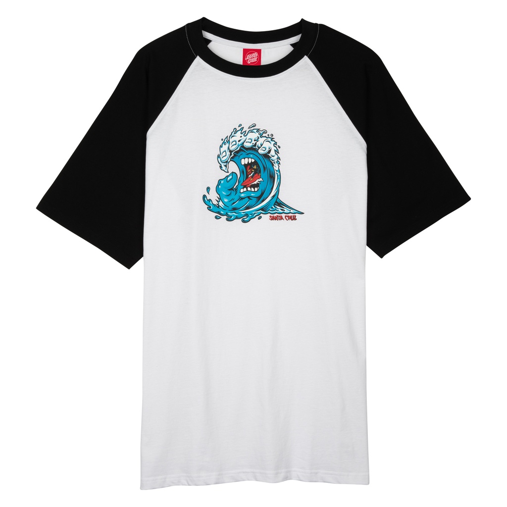 [SCA-TEE-10931] Tee Screaming Wave Front Raglan (M)