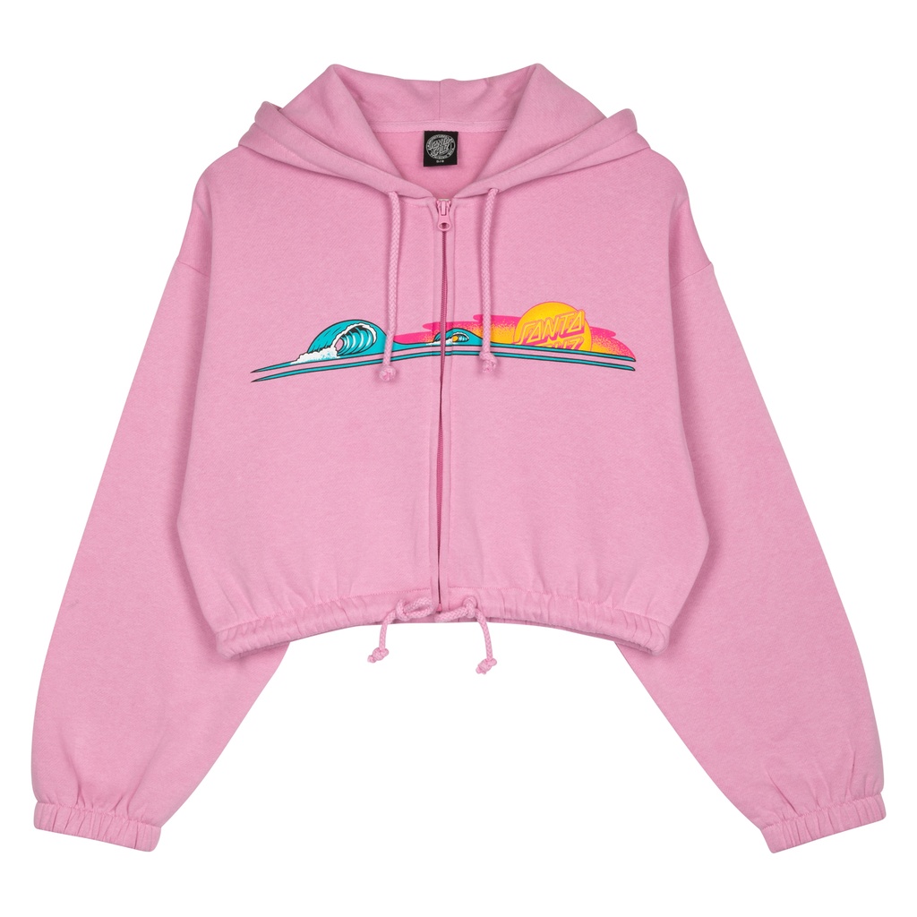 [SCA-WZH-0145] Women Zip Hood Sunrise Dot (8)