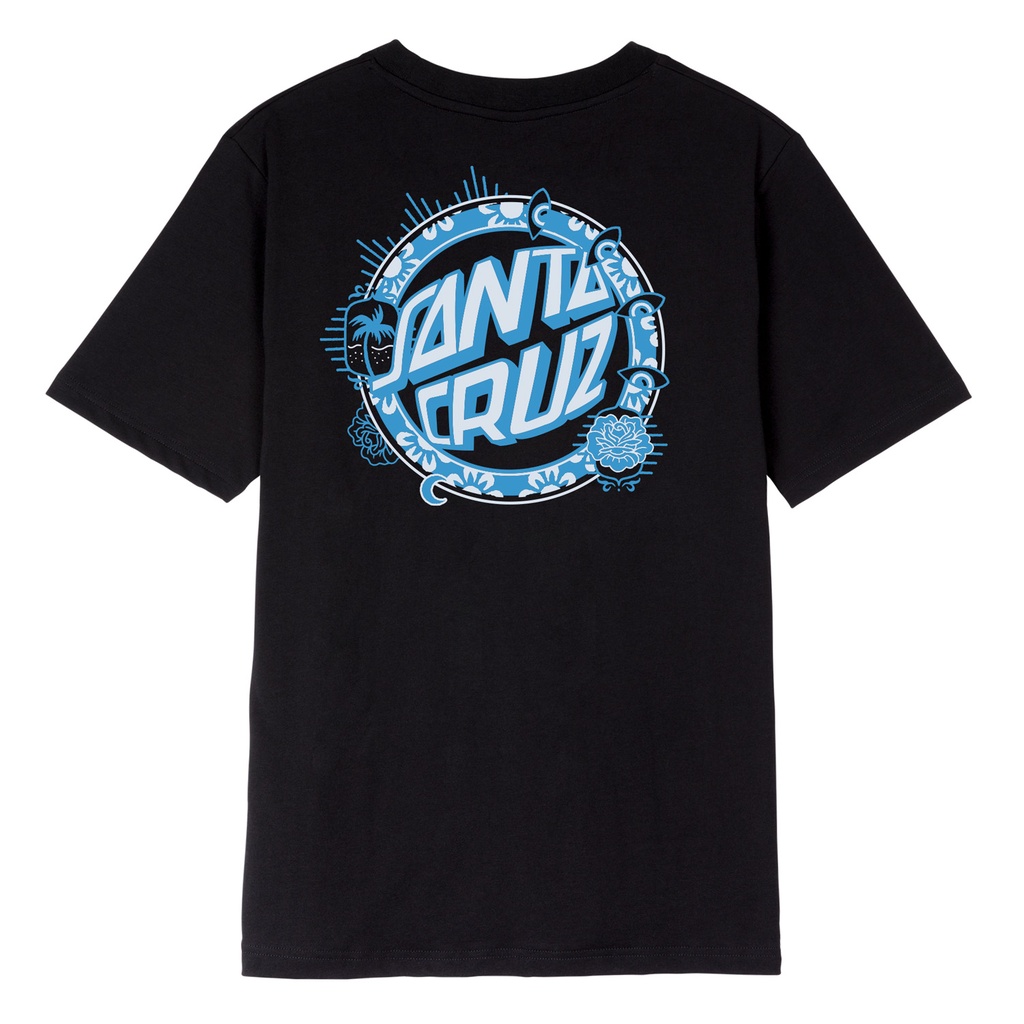 [SCA-WTE-2367] Women Tee Wonder Dot (BLACK, 8)
