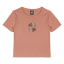Women Tee Dressen Rose Crew Two Front