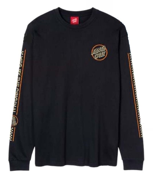 [SCA-LTE-1721] Tee L/S Breaker Opus Dot (Black)
