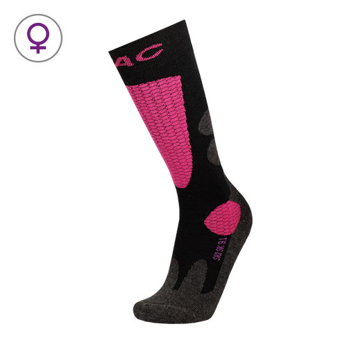 [8PSF7177037] Sk 9.1 Ski Classic Warm + Women Pink