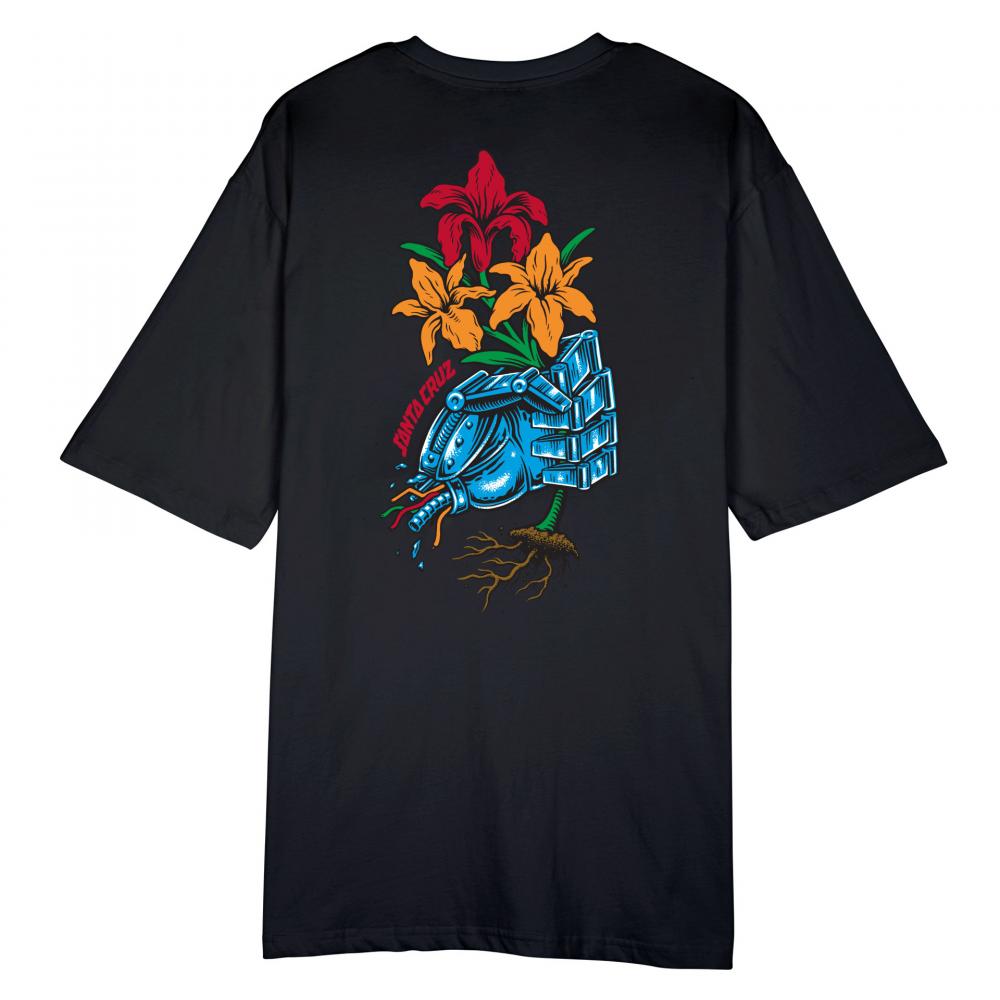 [SCA-WTE-2625] Women Tee Wooten Bionic Oversized (BLACK, 8)